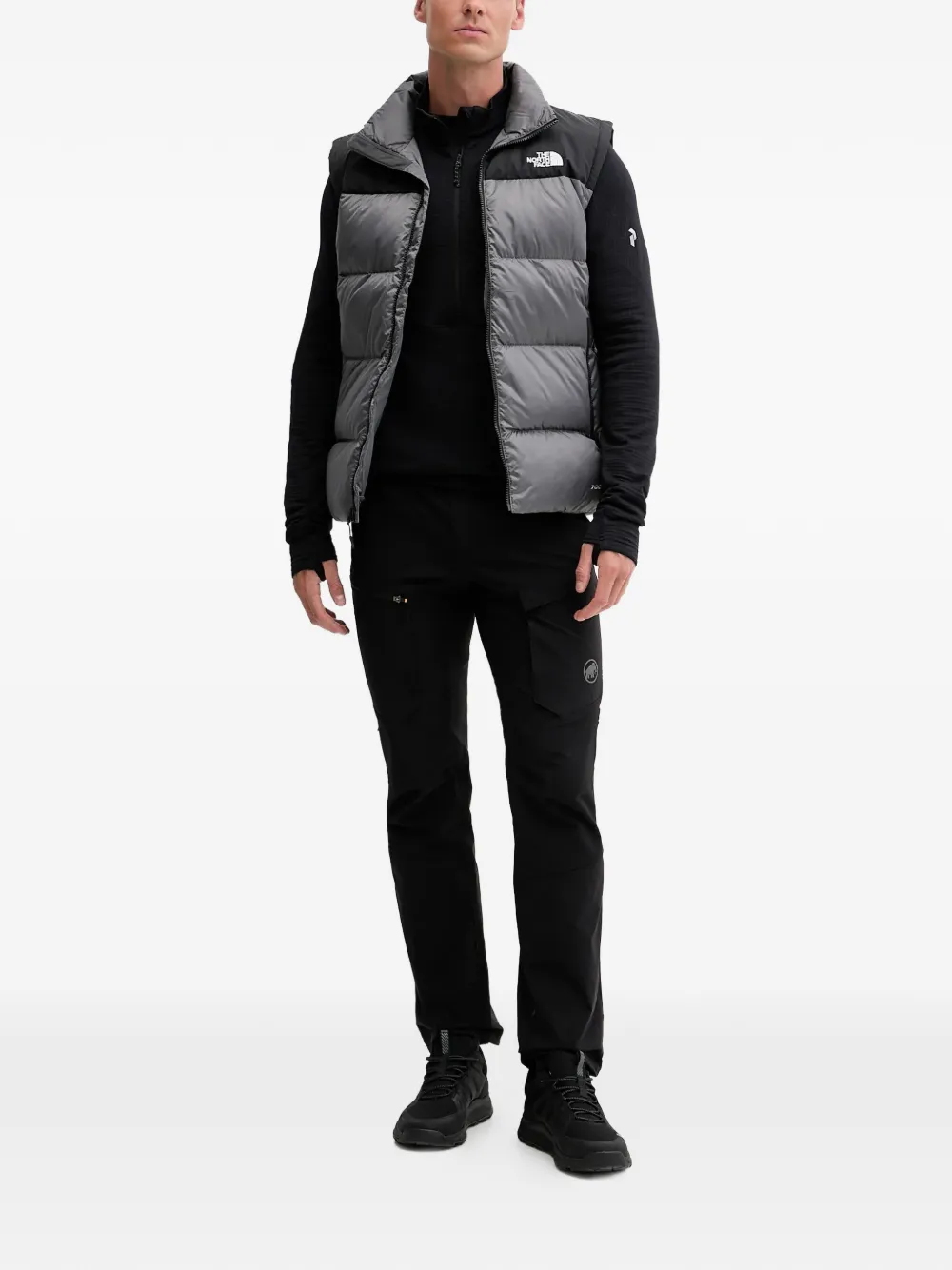  The North Face Diablo Down 2.0 Quilted Padded Jacket - Grey 