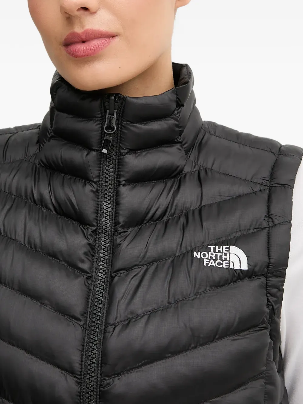 The North Face Gewatteerde bodywarmer Zwart