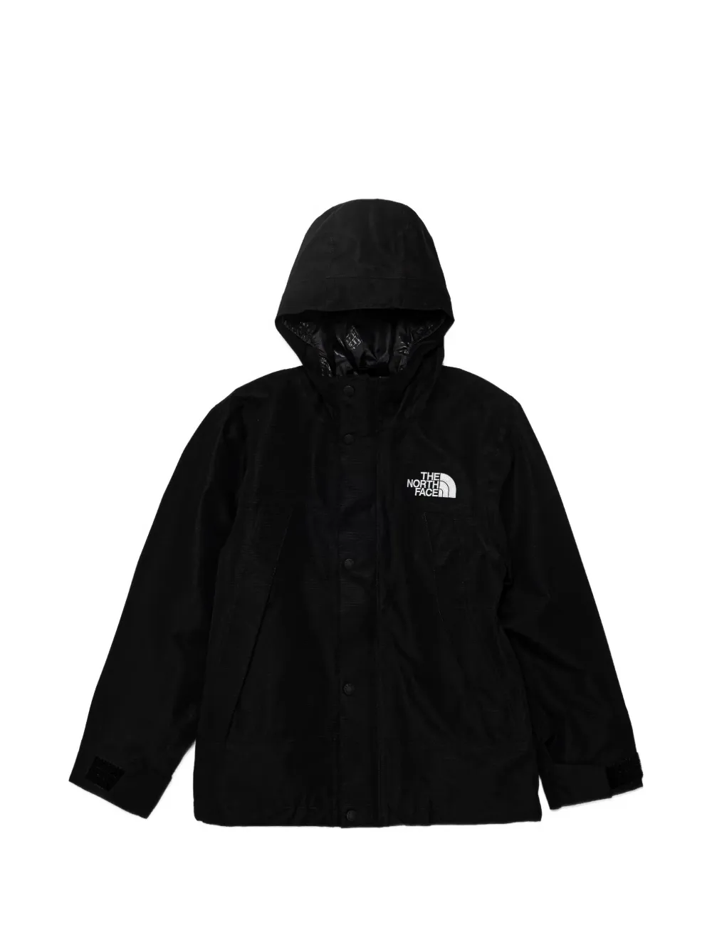 The North Face Kids hooded logo jacket - Nero