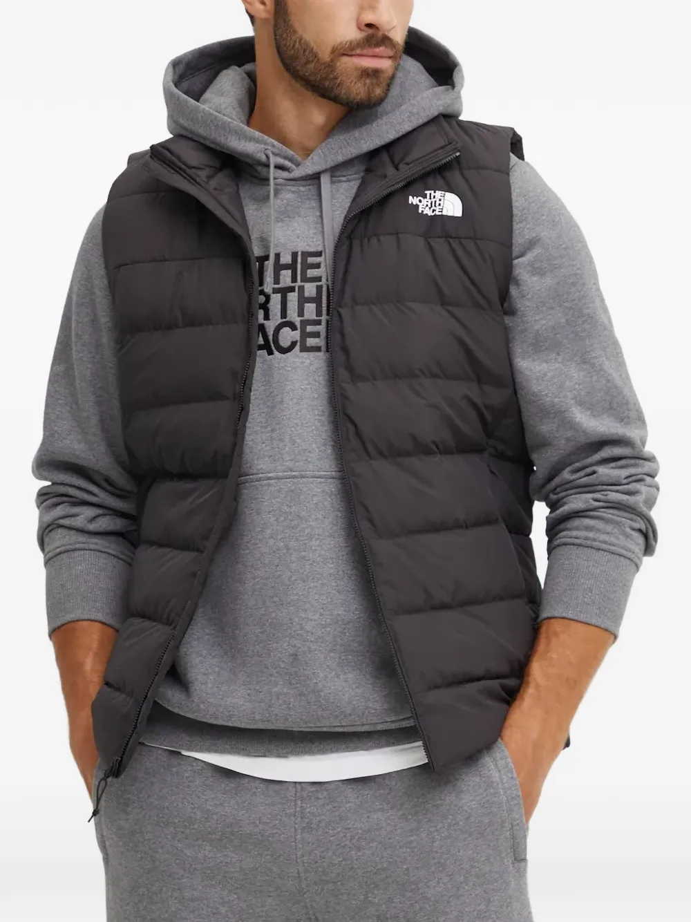 The North Face zip-fastening gilet - Nero