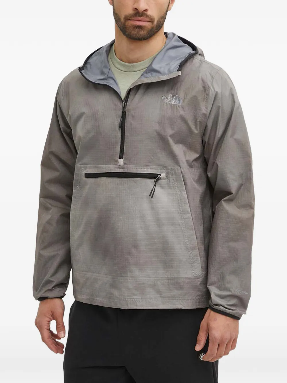 The North Face quarter-zip hooded jacket - Grau