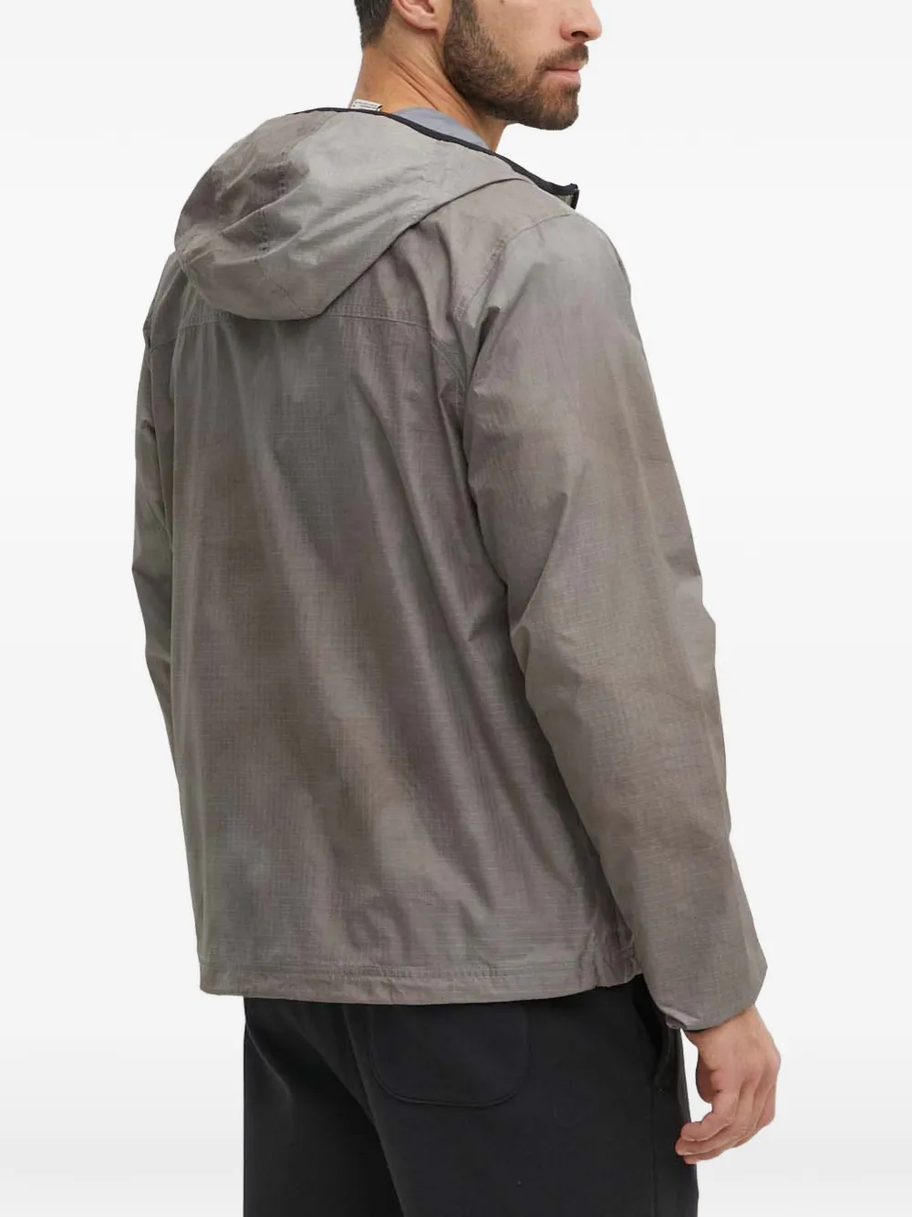 The North Face Jack met capuchon en rits Grijs