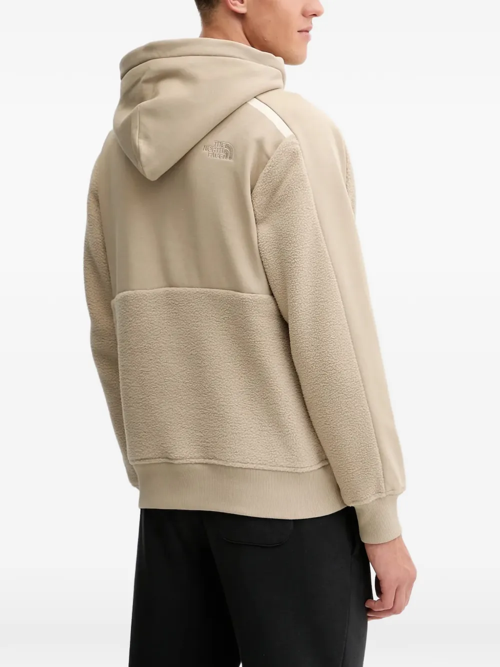 The North Face Hoodie met geborduurd logo Beige
