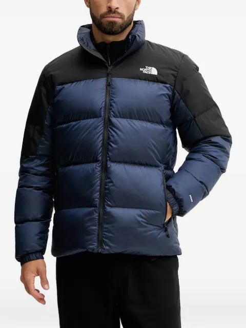 The North Face logo-embroidered padded jacket