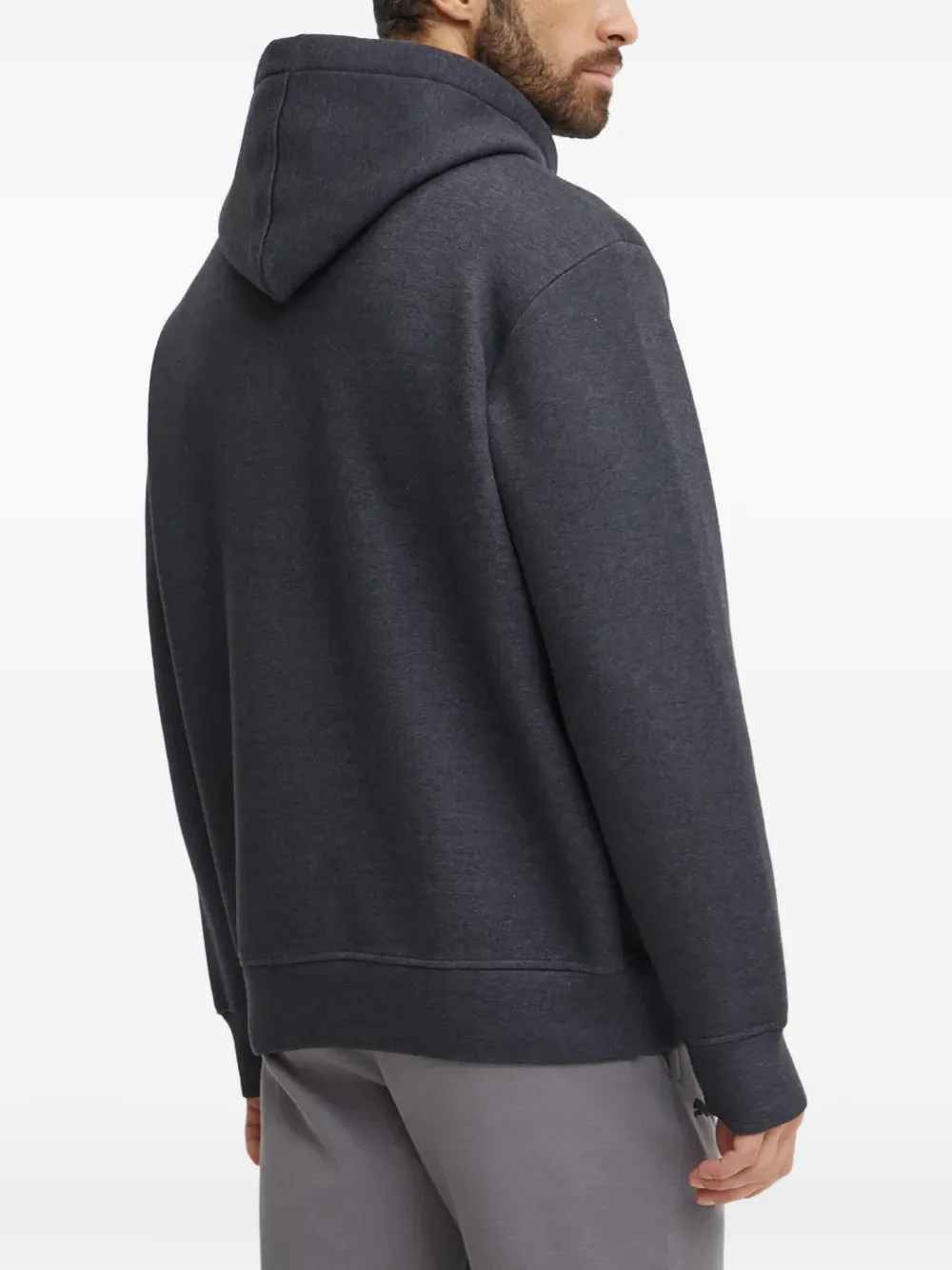 The North Face Hoodie met logodetail Grijs