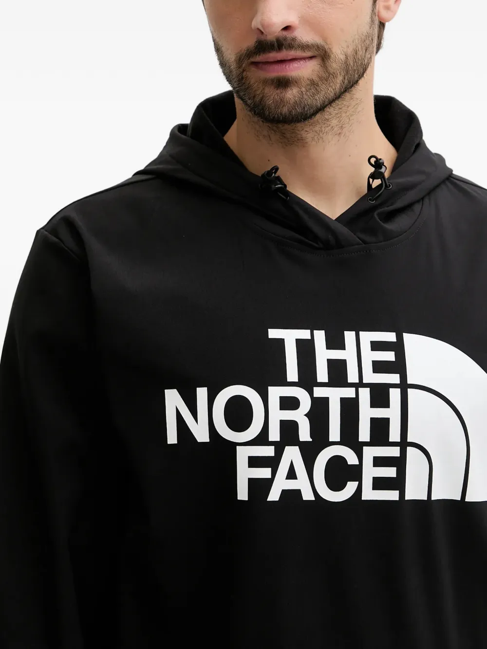 The North Face Hoodie met capuchon en logoprint Zwart