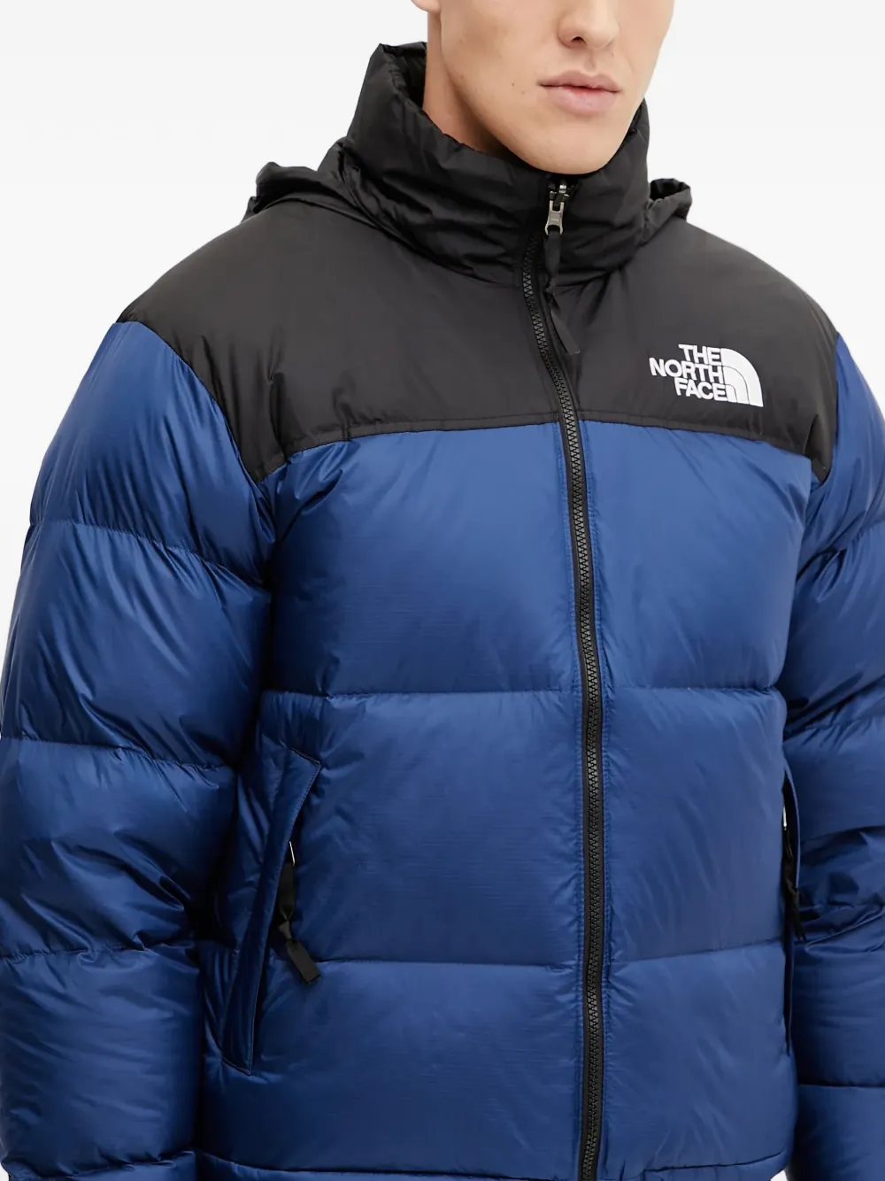 The North Face 1996 Nuptse donsjack met capuchon Blauw