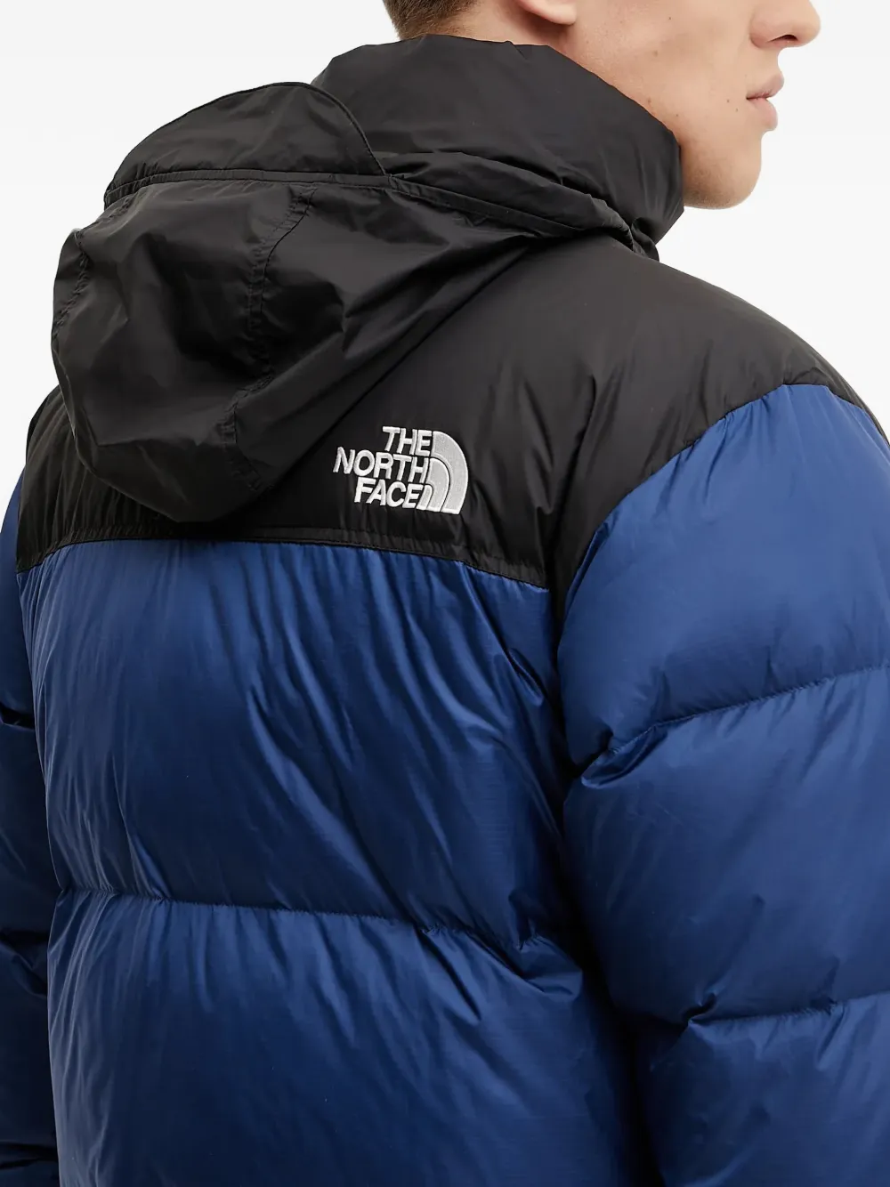 The North Face 1996 Nuptse donsjack met capuchon Blauw