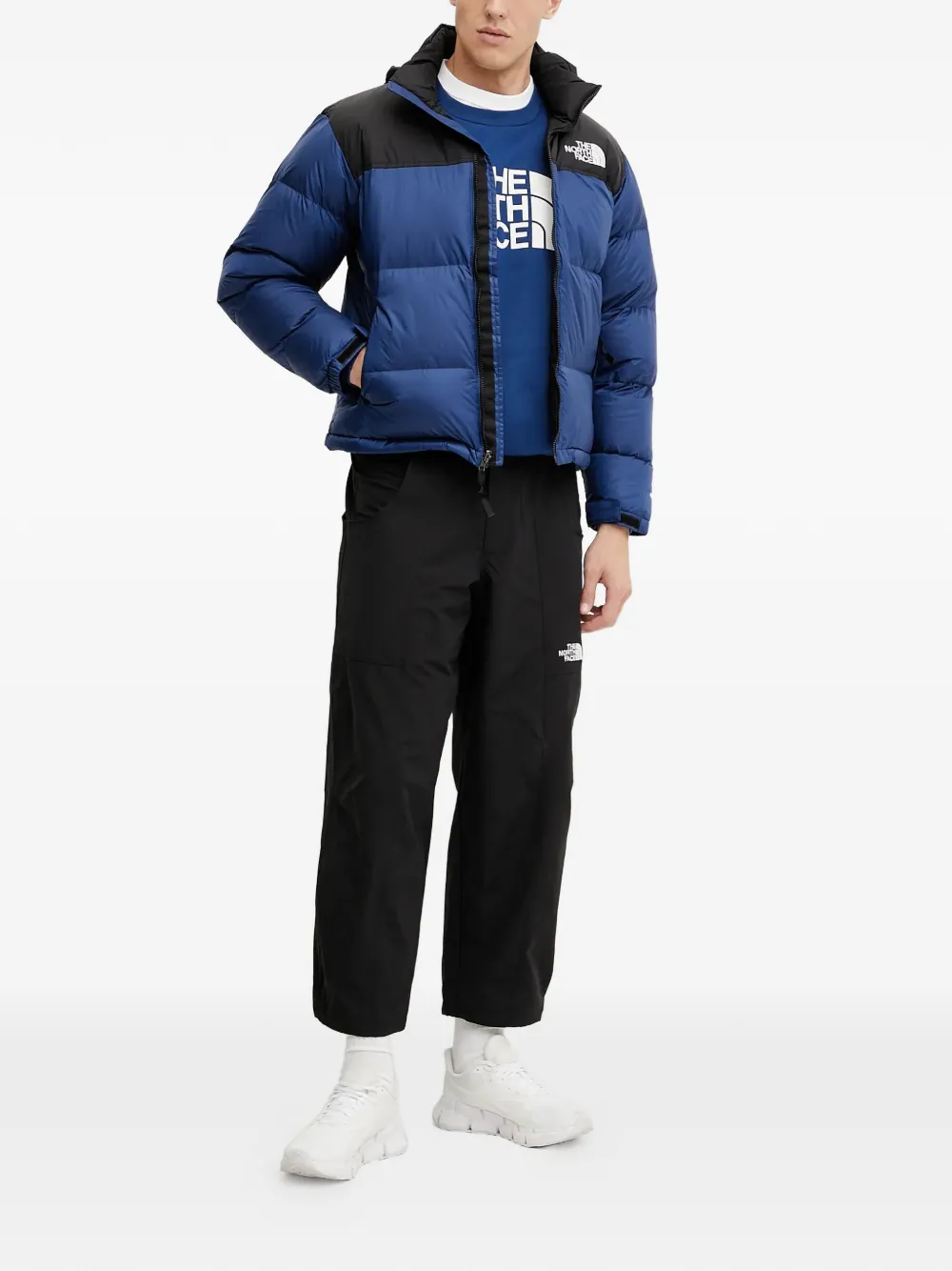 The North Face 1996 Nuptse donsjack met capuchon Blauw