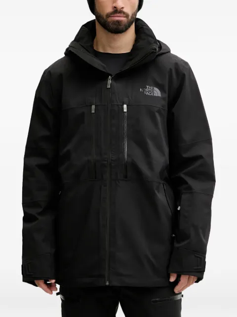 The North Face hooded zip ski jacket