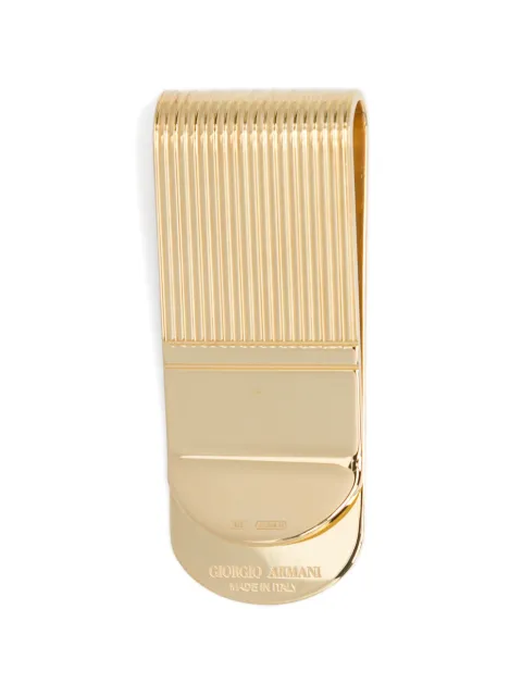 Giorgio Armani logo-print money clip