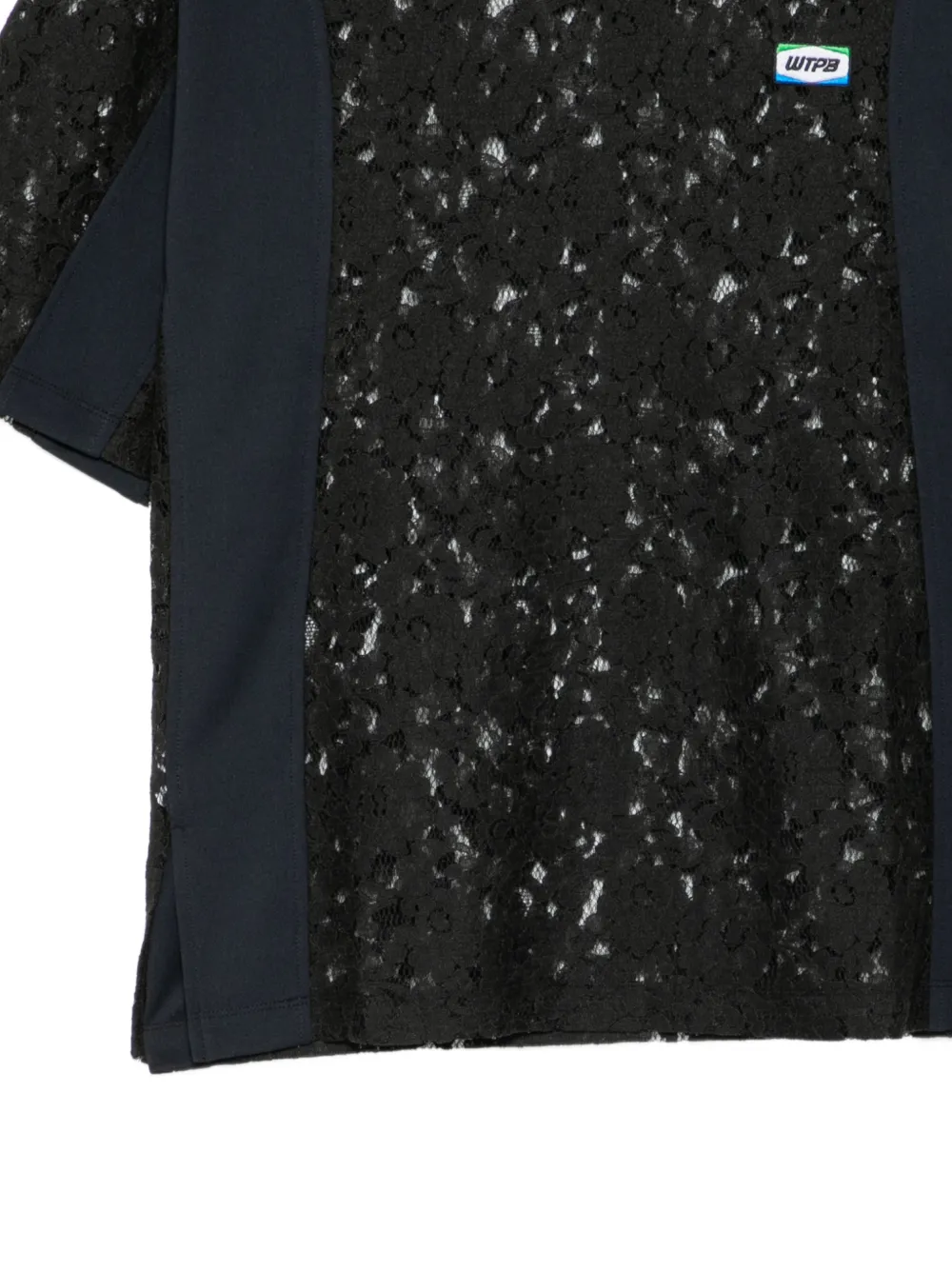  Pushbutton T-shirt Combi - Nero 