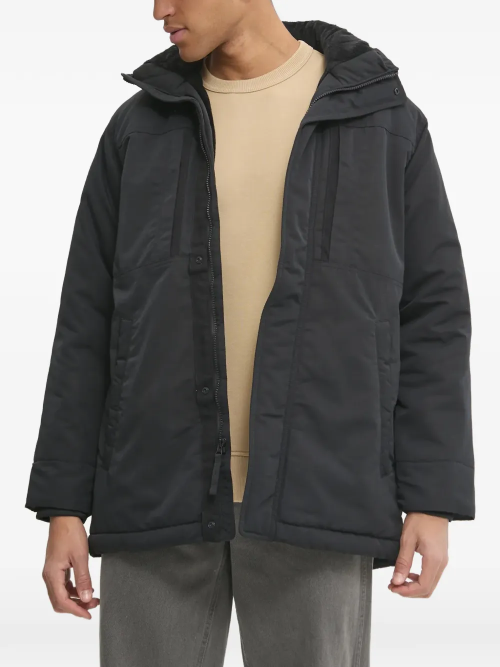 Hollister hooded jacket - Nero