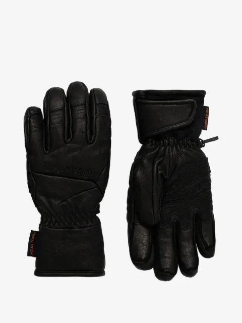 DESCENTE embossed ski gloves