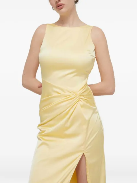 Abercrombie & Fitch vestido largo con diseño tejido