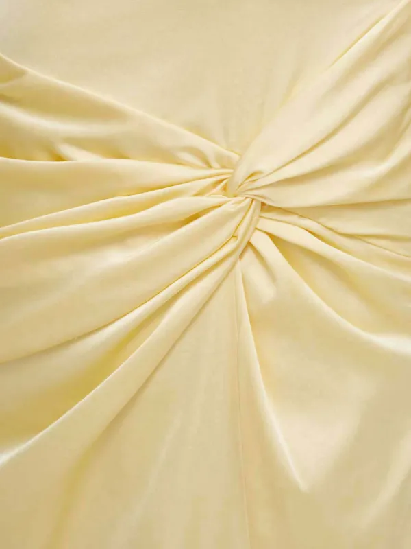 Abercrombie Knot Split Maxi Dress - Yellow