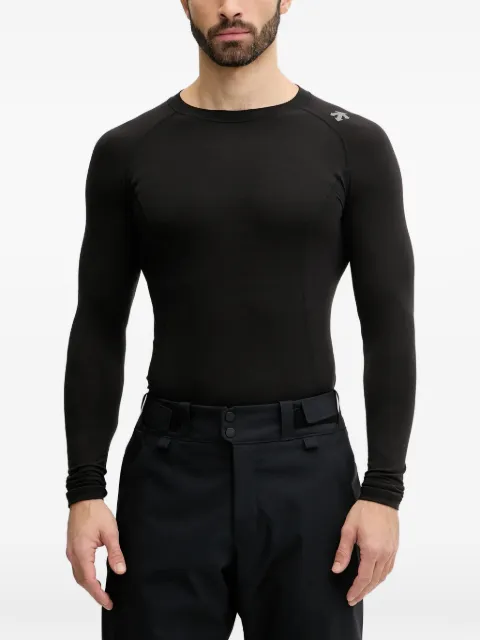 DESCENTE long-sleeve crew-neck base layer