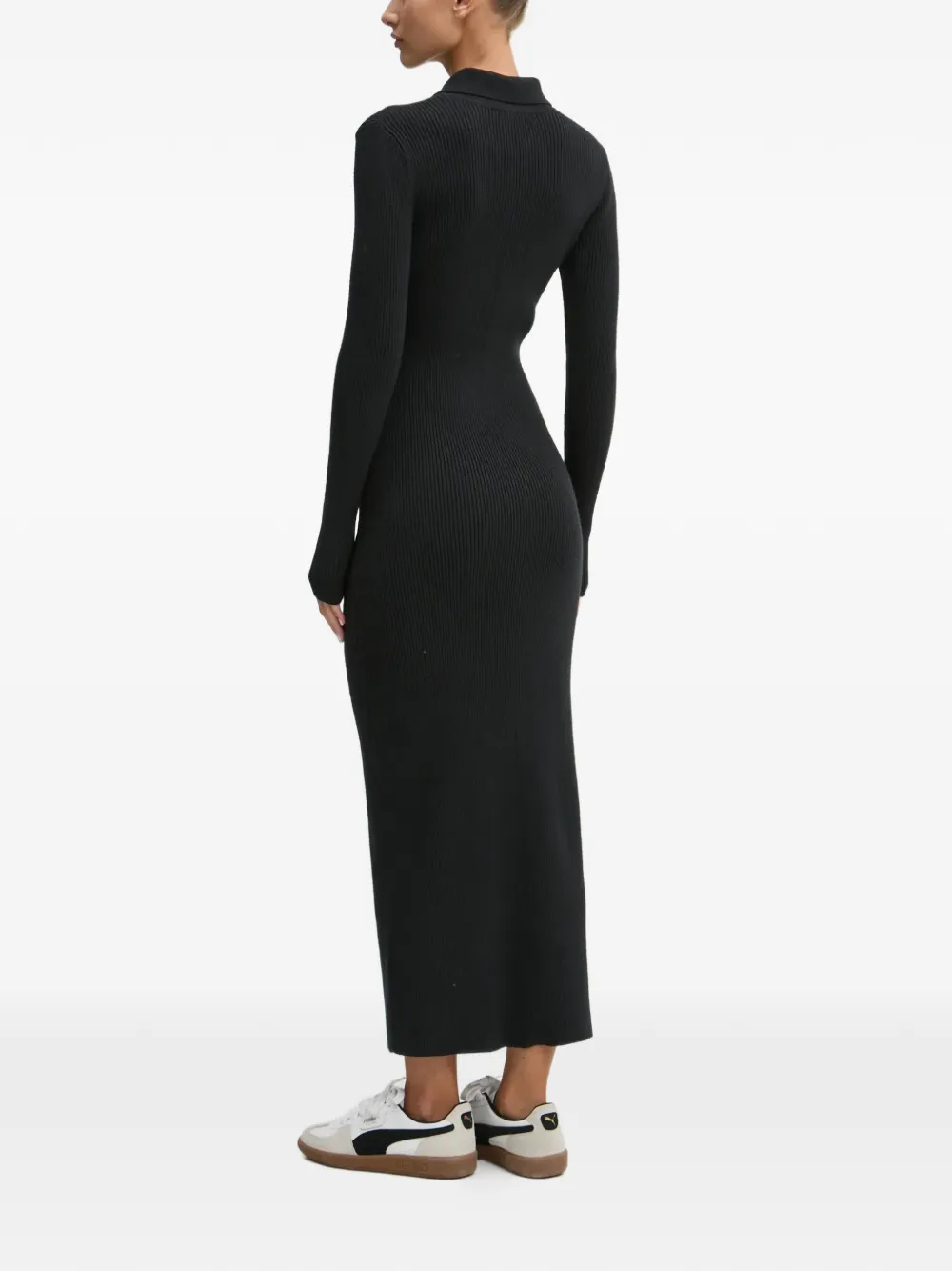 Ribbed Maxi Dress