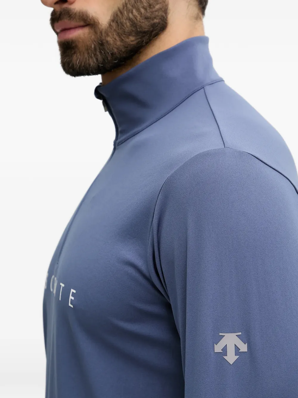 DESCENTE Zip Top | Blue | FARFETCH CA