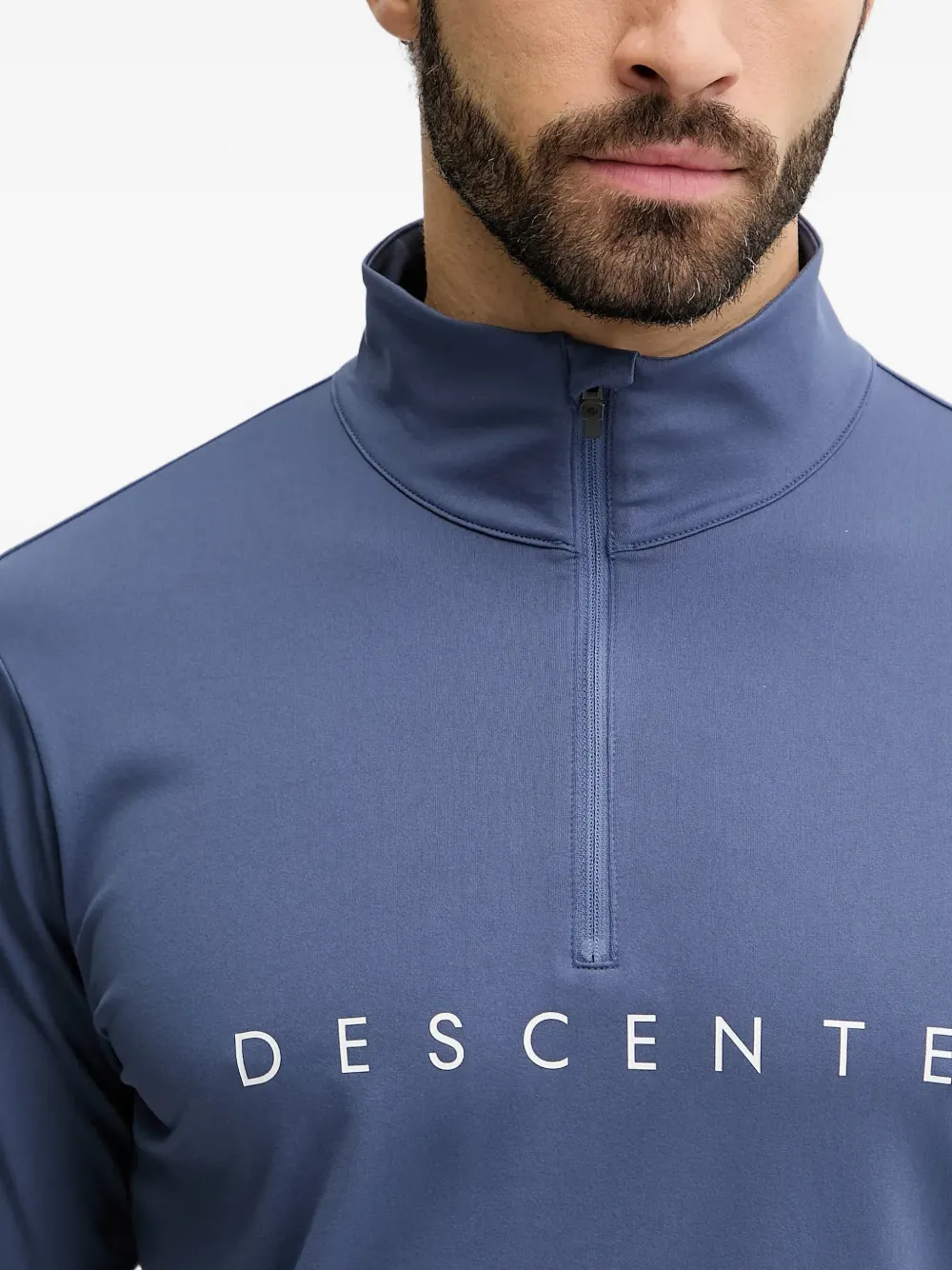 DESCENTE Zip Top | Blue | FARFETCH CA