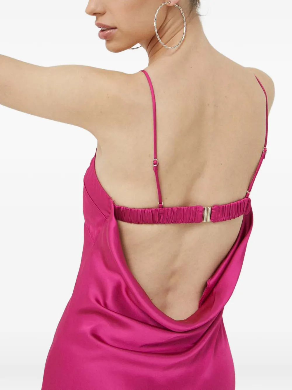 strap open-back maxi dress