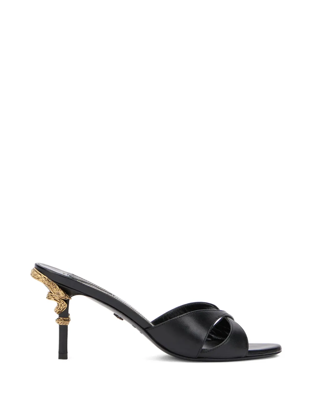 Roberto Cavalli Serpentine sandals - Nero