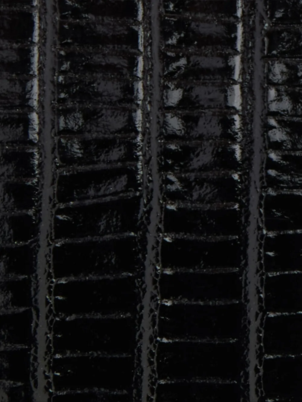 Roberto Cavalli Serpentine leren gespriem Zwart