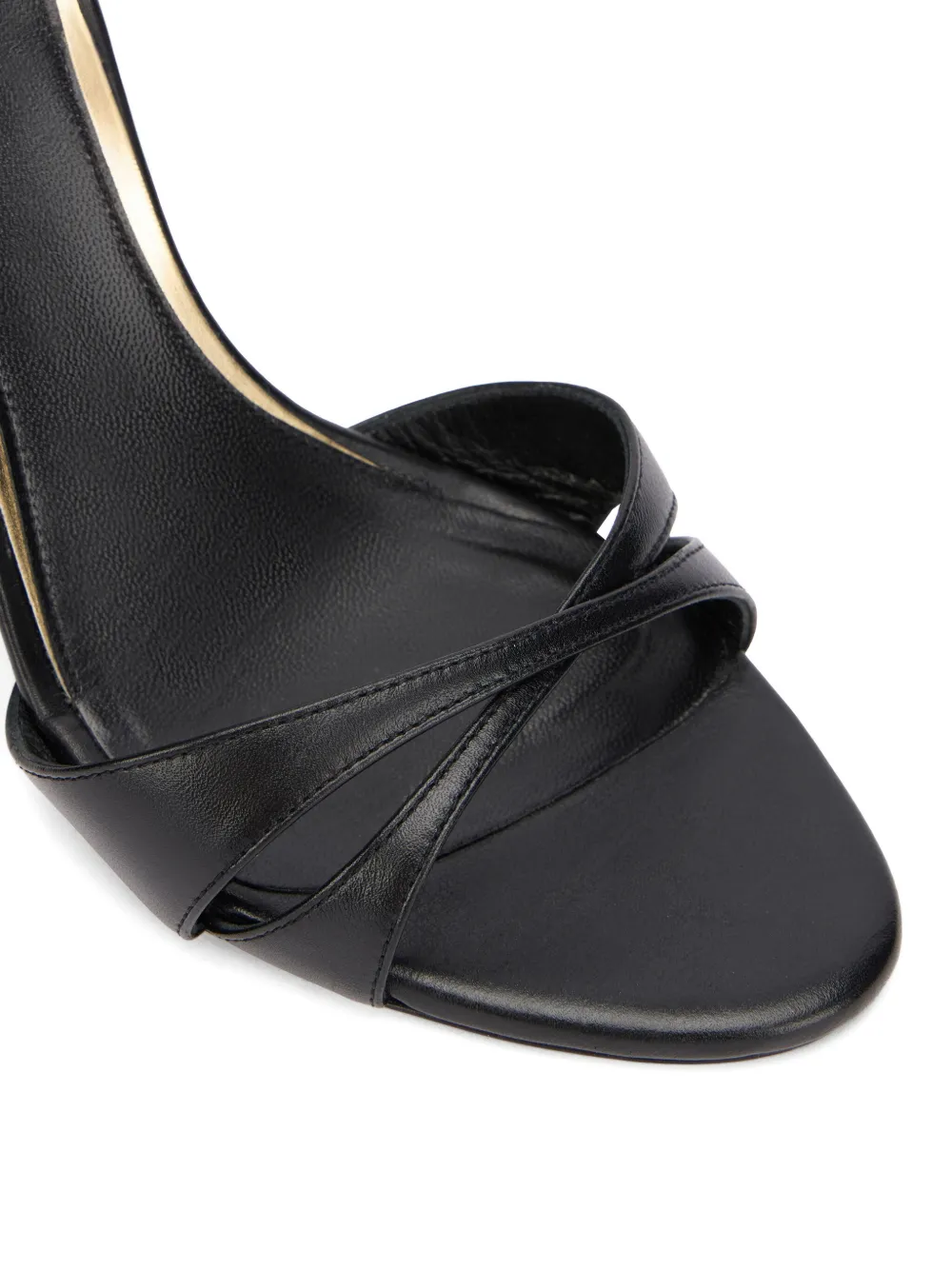 Roberto Cavalli Serpentine sandals Zwart