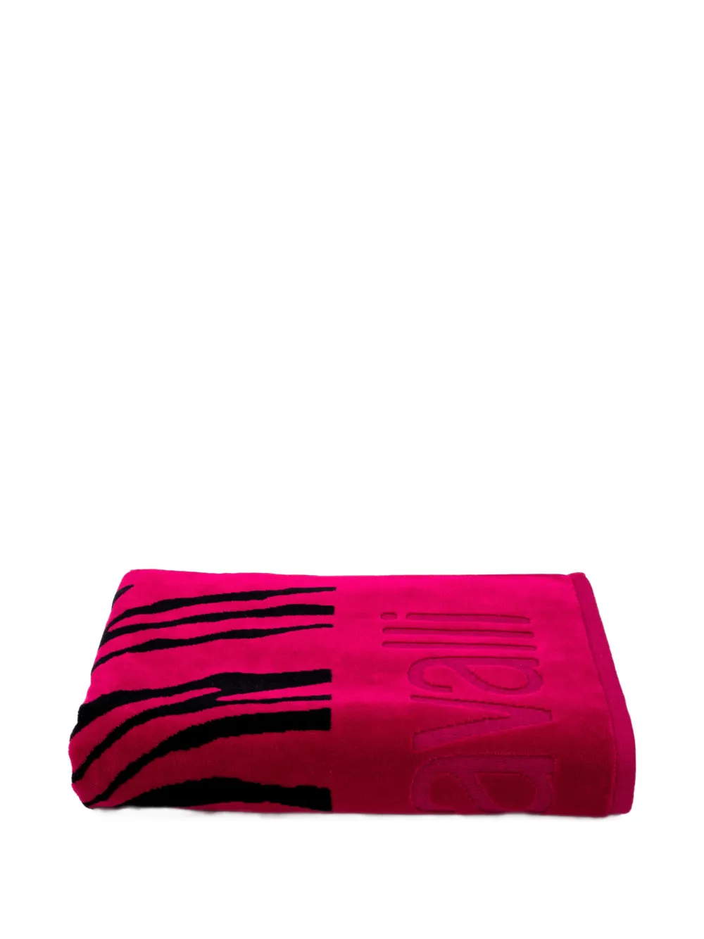 Roberto Cavalli Zebra-print 2000 beach towel - Rosa