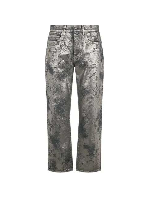 Roberto Cavalli pantalones con monograma estampado