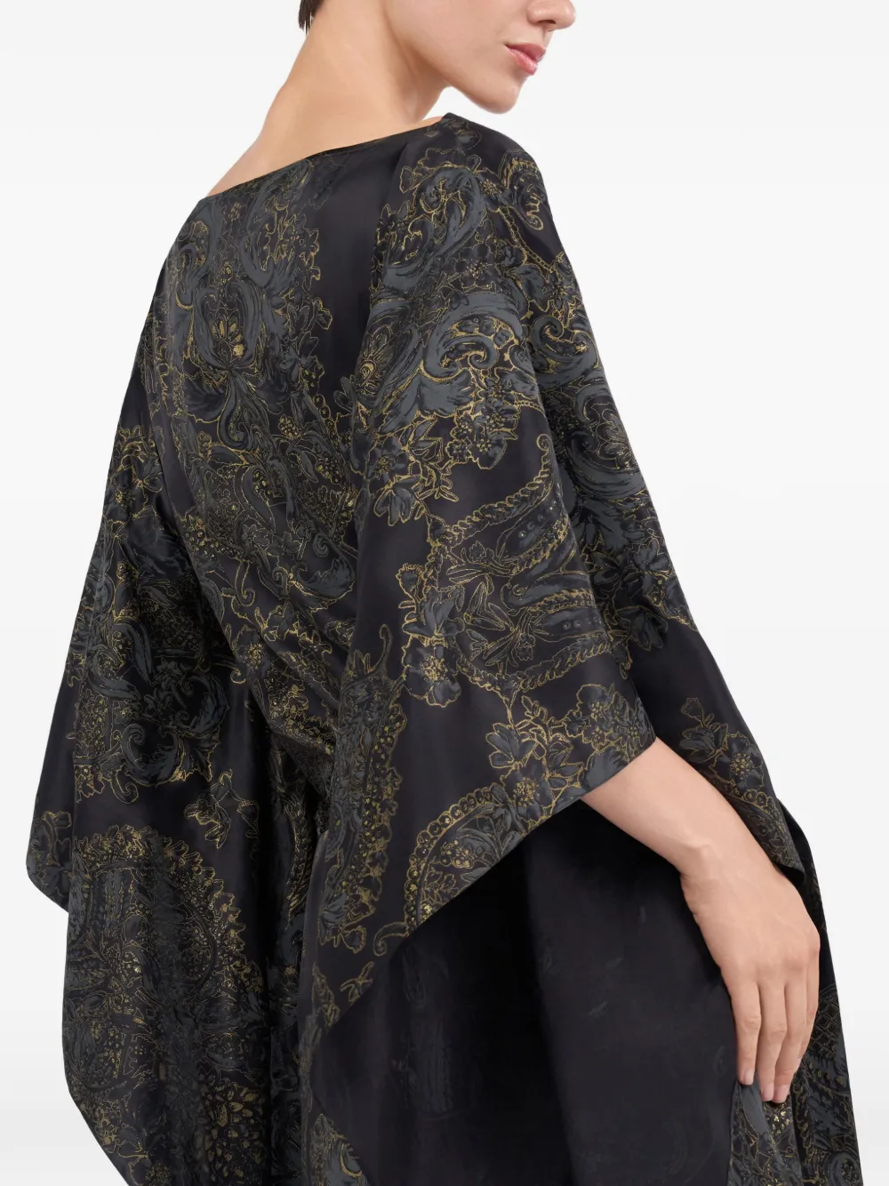 Roberto Cavalli Jurk met print Zwart
