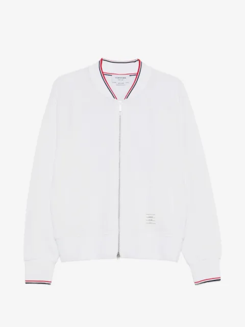 Thom Browne chamarra bomber con cierre