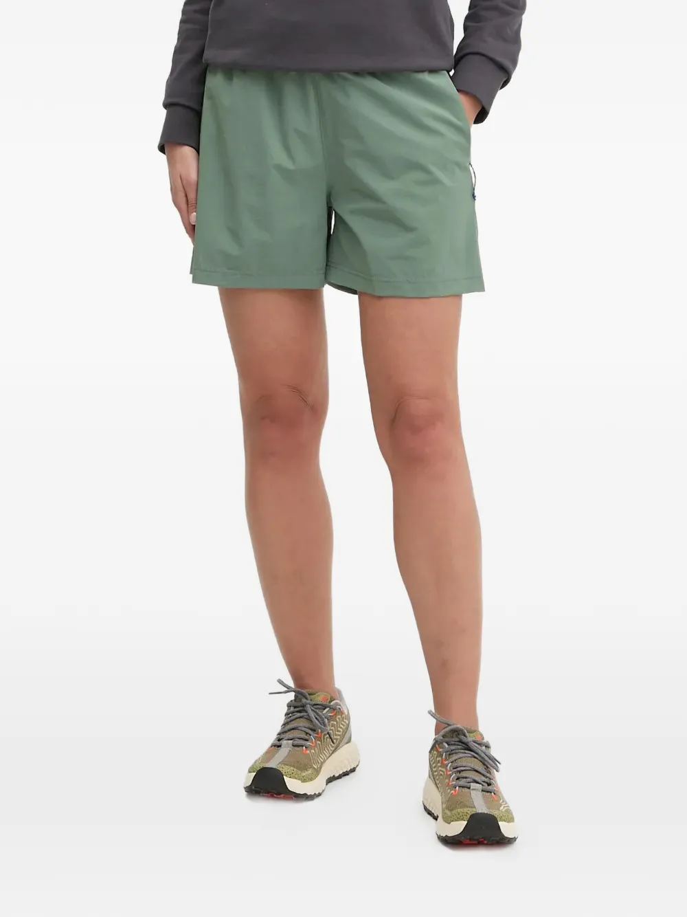 Fjällräven elasticated flag shorts - Verde