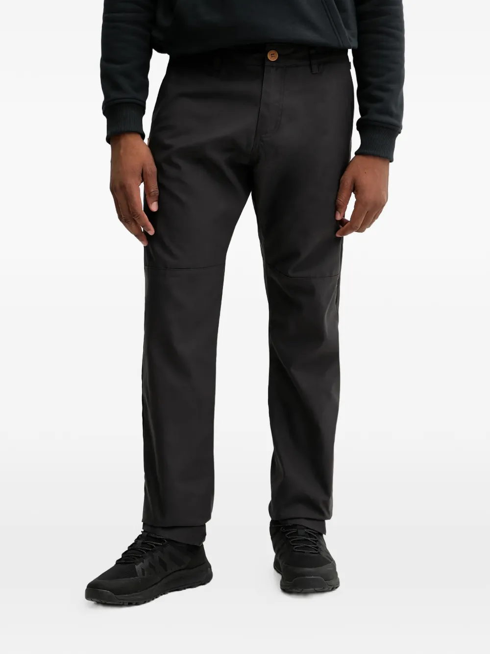 Fjällräven side-pocket tapered trousers - Nero