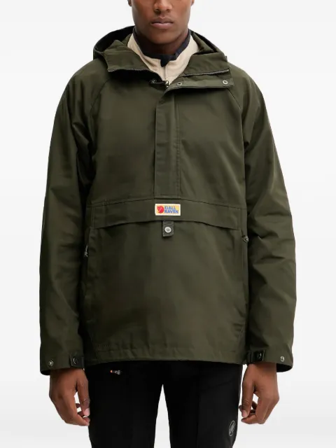 Fjällräven logo-patch hooded jacket