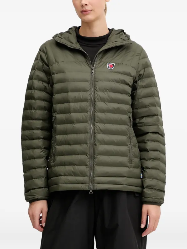 Fjällräven フーデッド パデッドジャケット | グリーン | FARFETCH JP