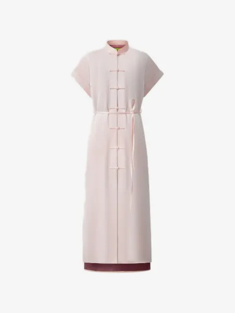 Shanghai Tang knotted silk dress