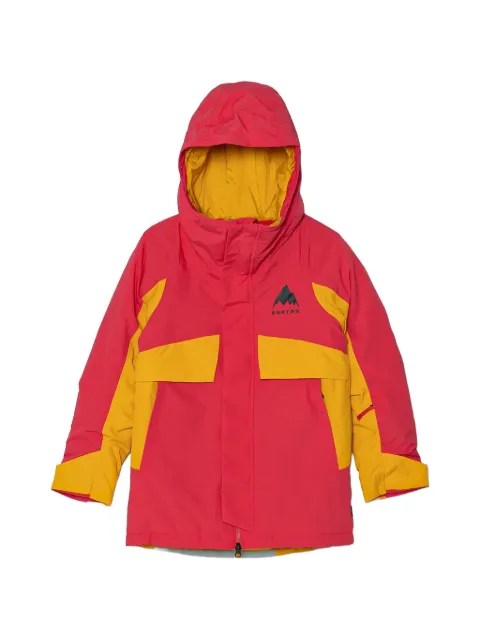 Burton hooded panelled jacket