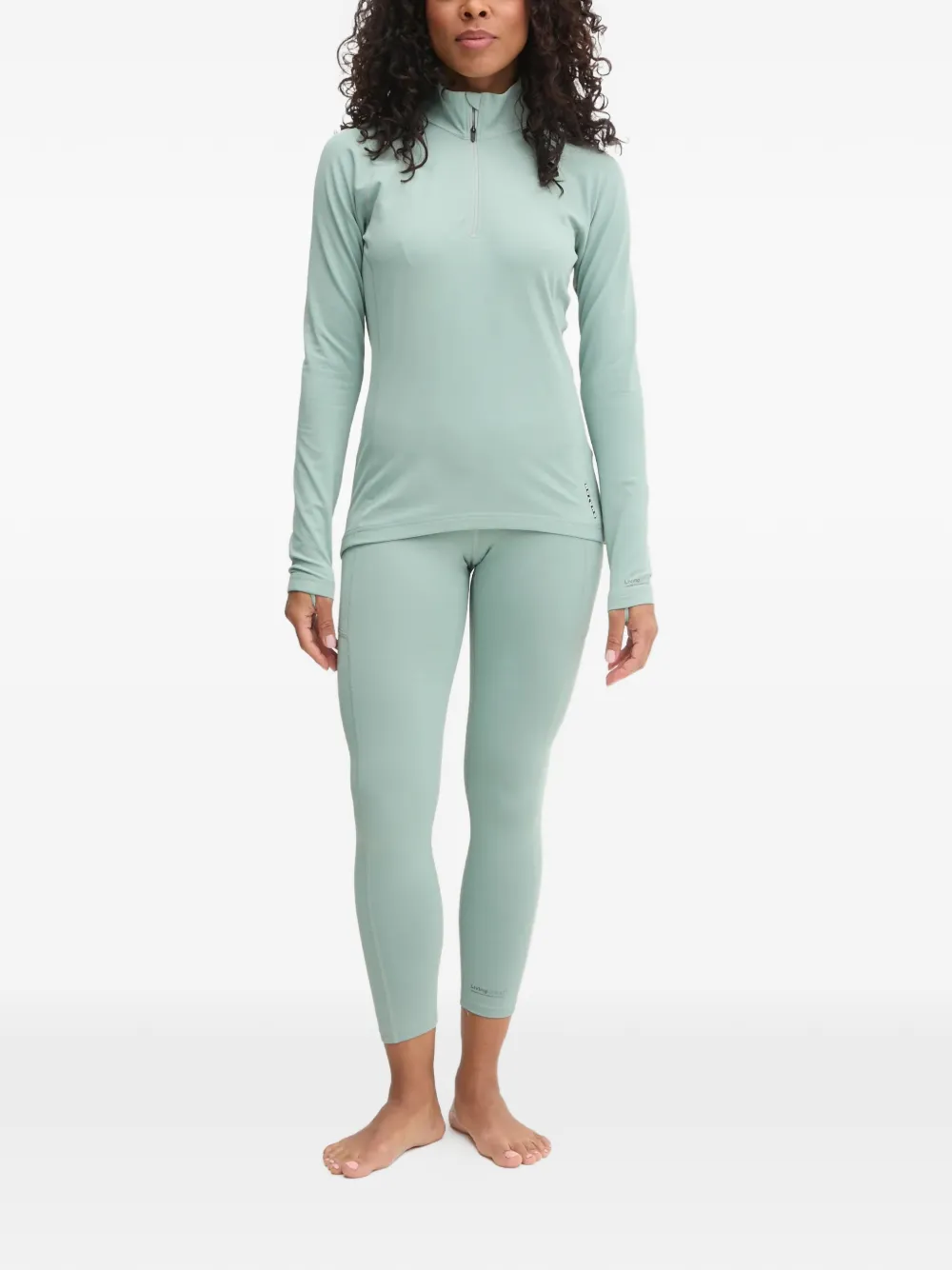  Burton Zip Long-sleeve Top - Green 