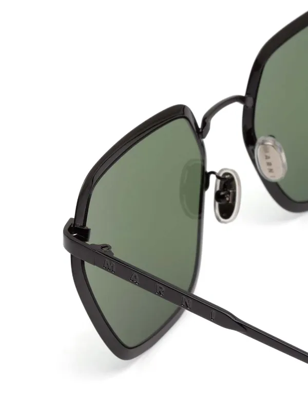 Marni Eyewear Great Noligwa Mine サングラス | ブラック | FARFETCH JP