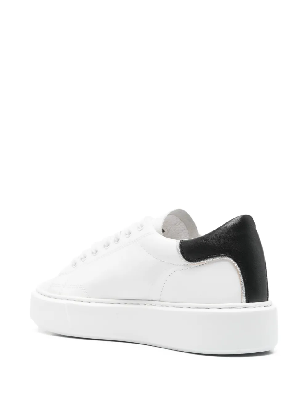  D.a.t.e. Sfera Logo-motif Sneakers - White 