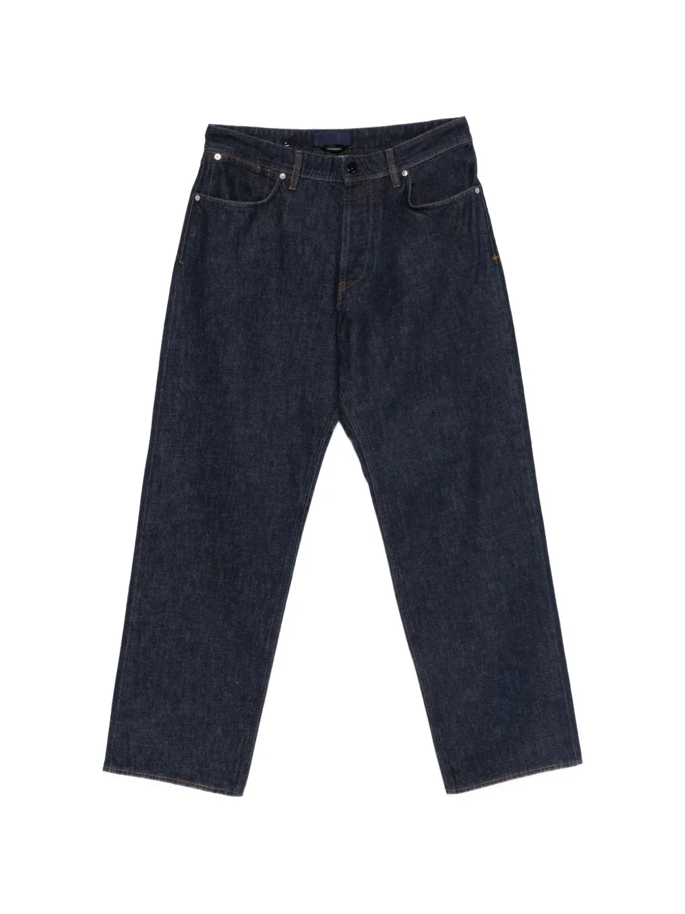 Stone Island loose button denim jeans - Blu