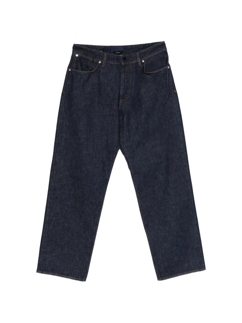 Stone Island loose button denim jeans - Blu