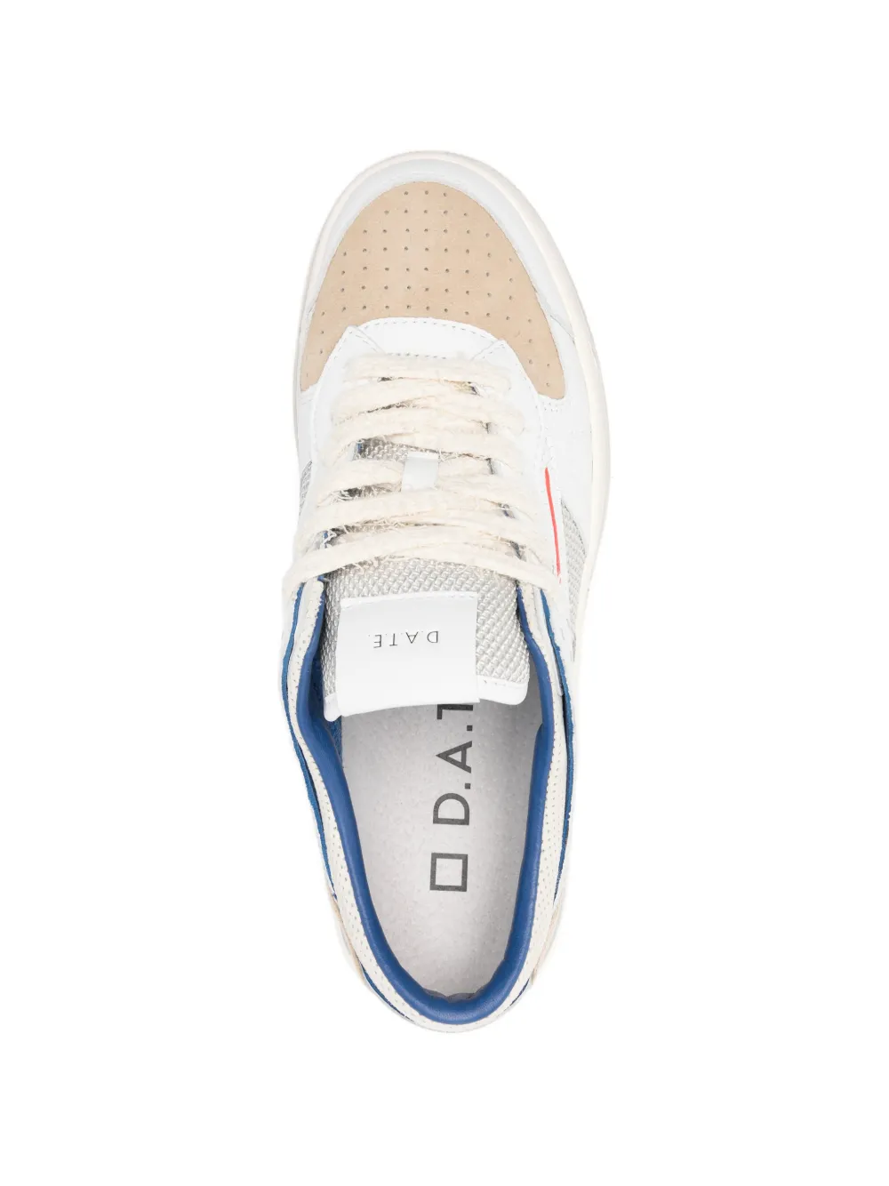 D.A.T.E. Torneo Pop sneakers met vierkant logo Wit