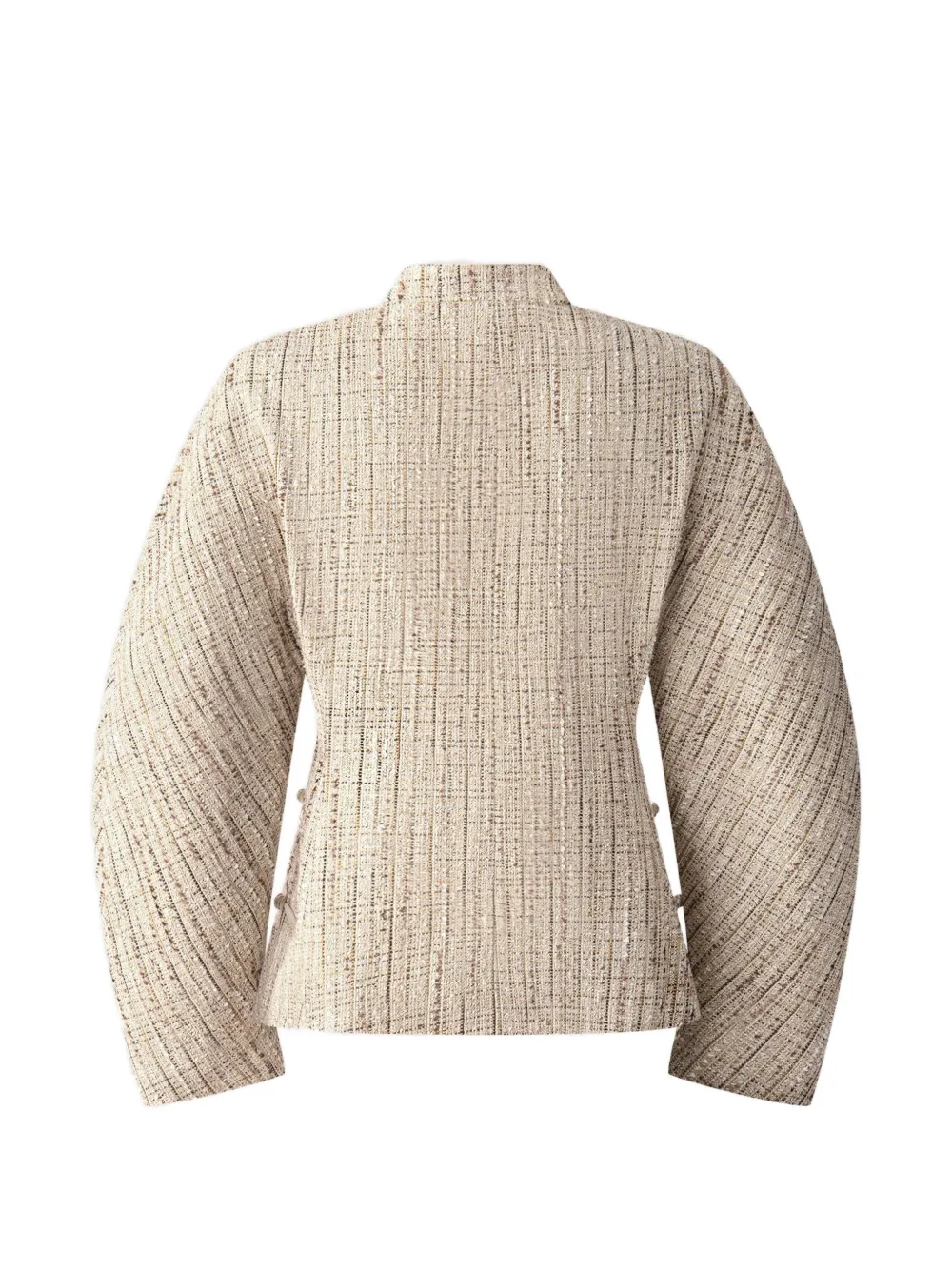  Shanghai Tang Knot Tweed Tang Jacket - Neutrals 