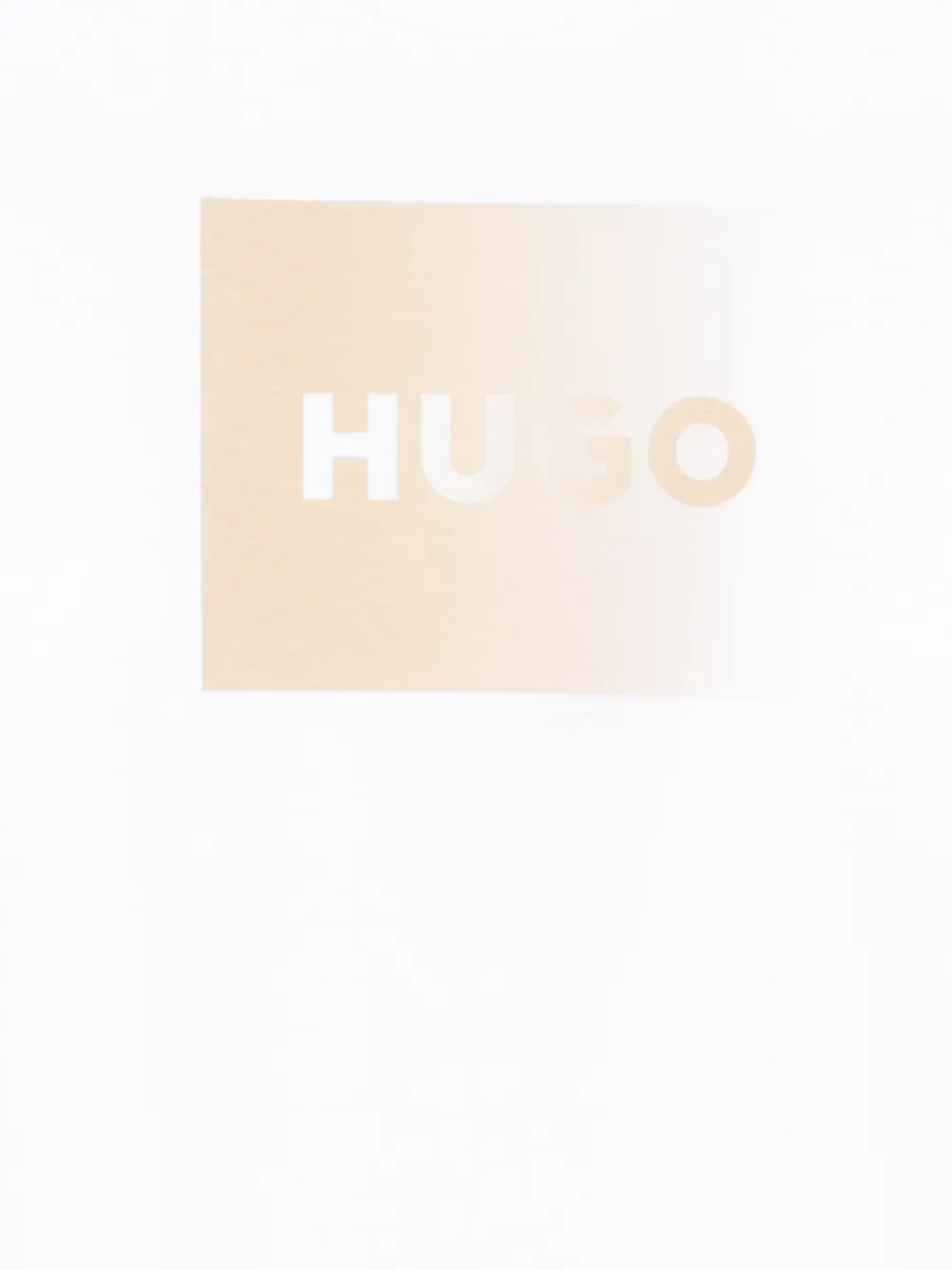 HUGO KIDS T-shirt met logo Wit