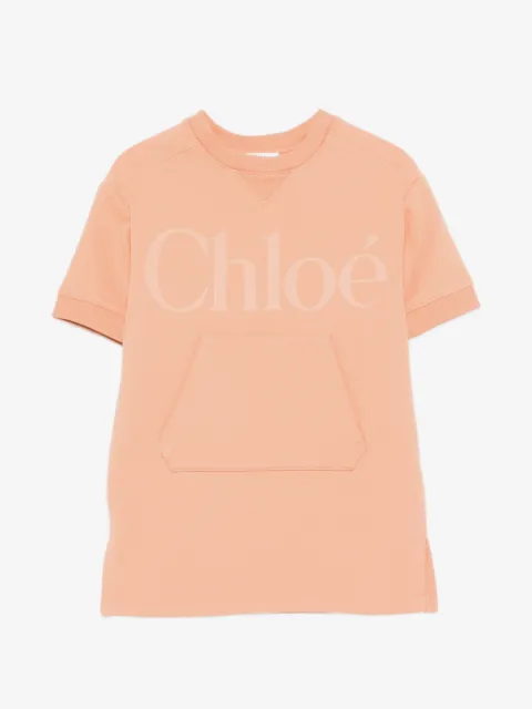 Chloé Kids logo dress
