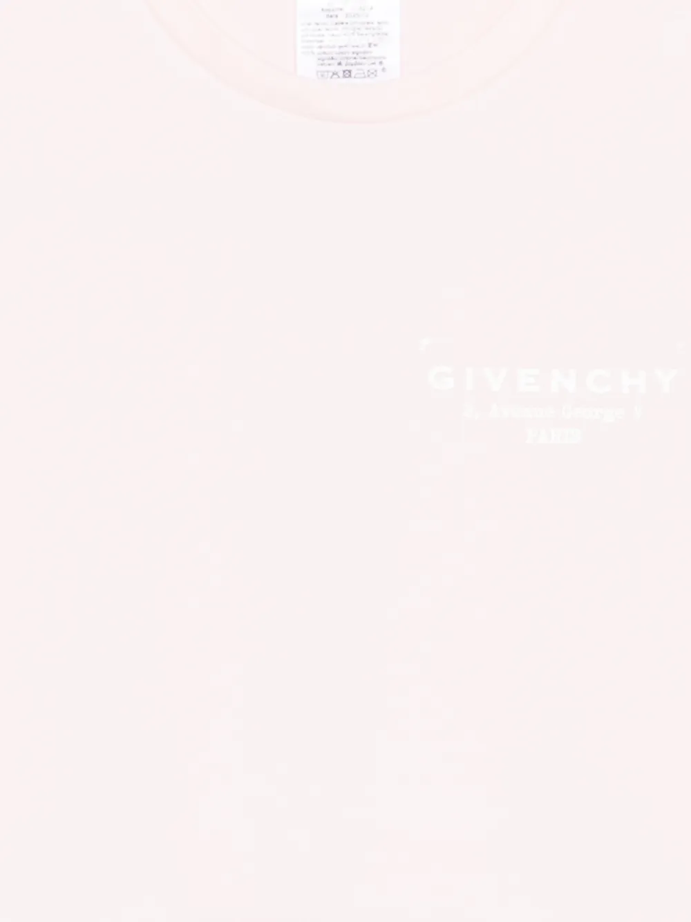 Givenchy Kids T-shirt met logo Roze