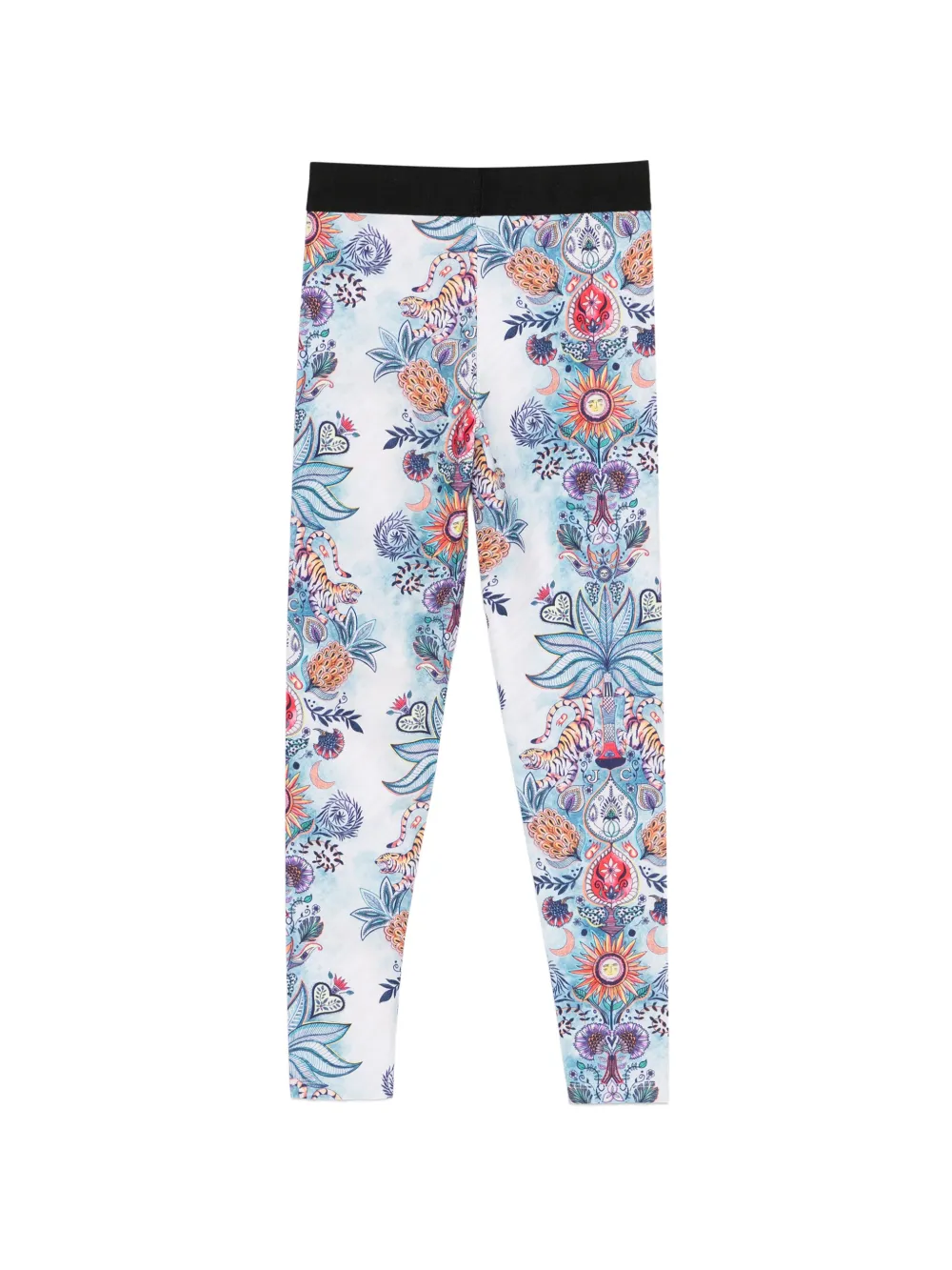 Just Cavalli Little Rogue legging met bloemenprint Wit
