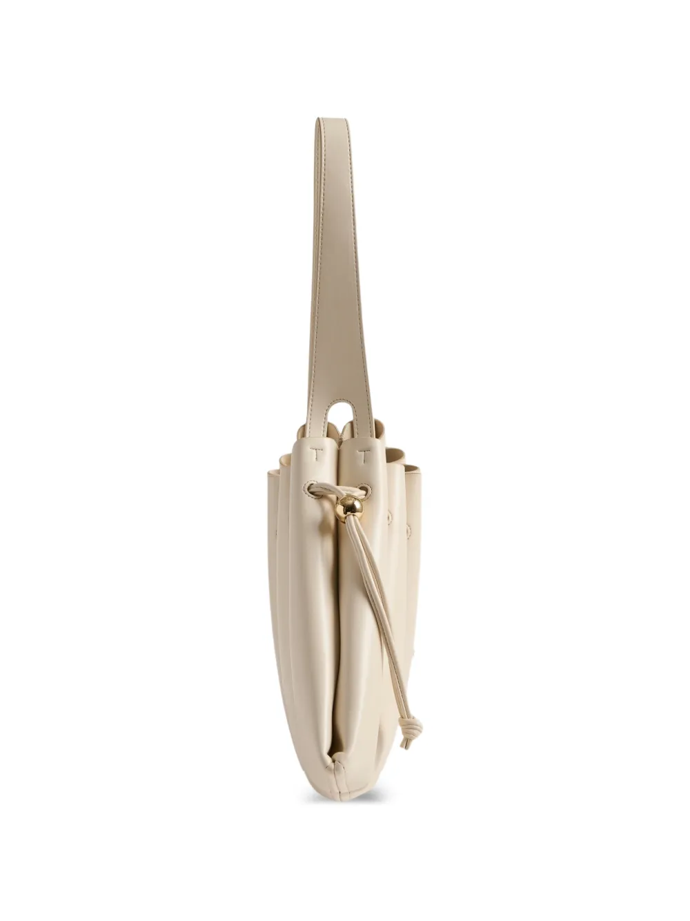  Themoirè Calipso Bottalato Drawstring-detail Shoulder Bag - Neutrals 